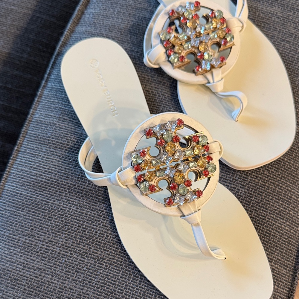 Tory Burch jeweled Millers
